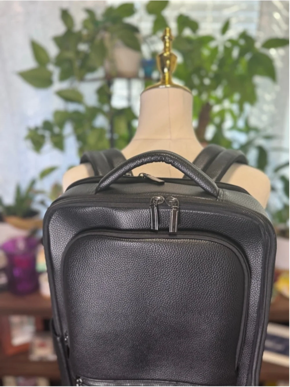 Multifunction Laptop Backpack | Unisex | Black | Sleek & Professional